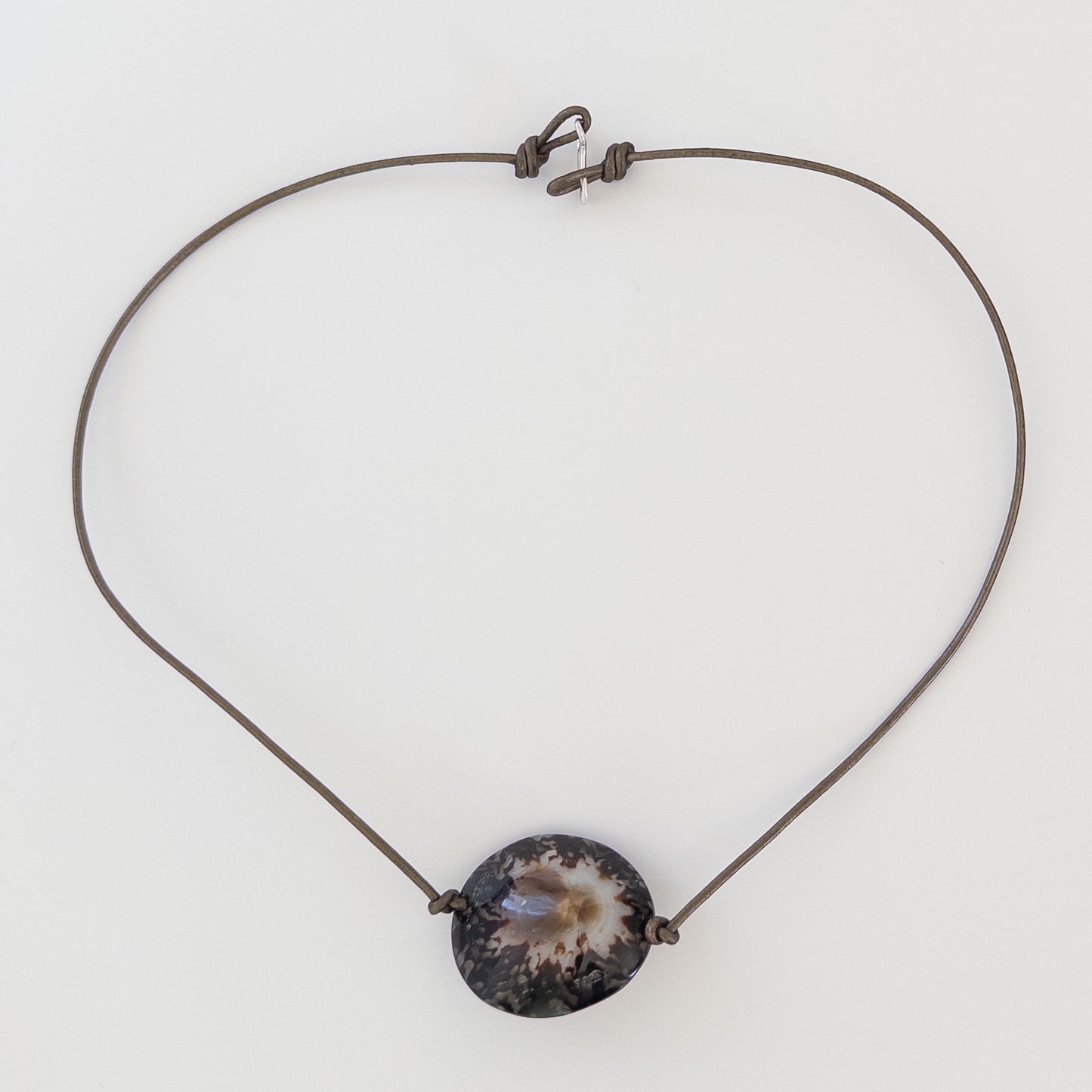 Owl Limpet Necklace