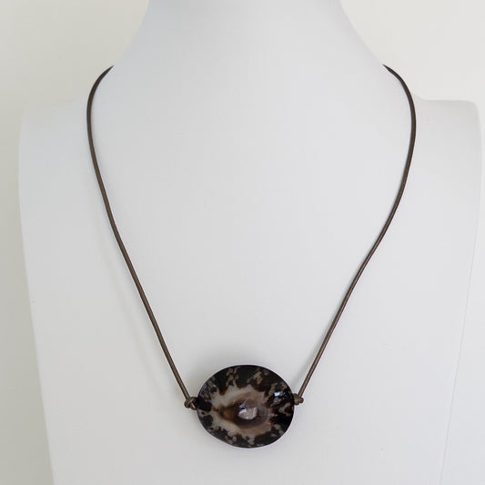 Owl Limpet Necklace