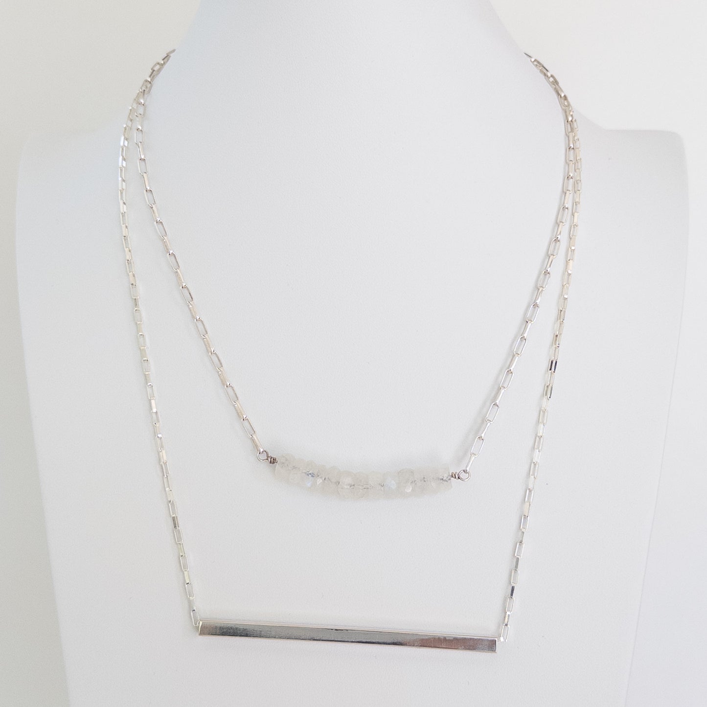 Moonstone Stone Necklace