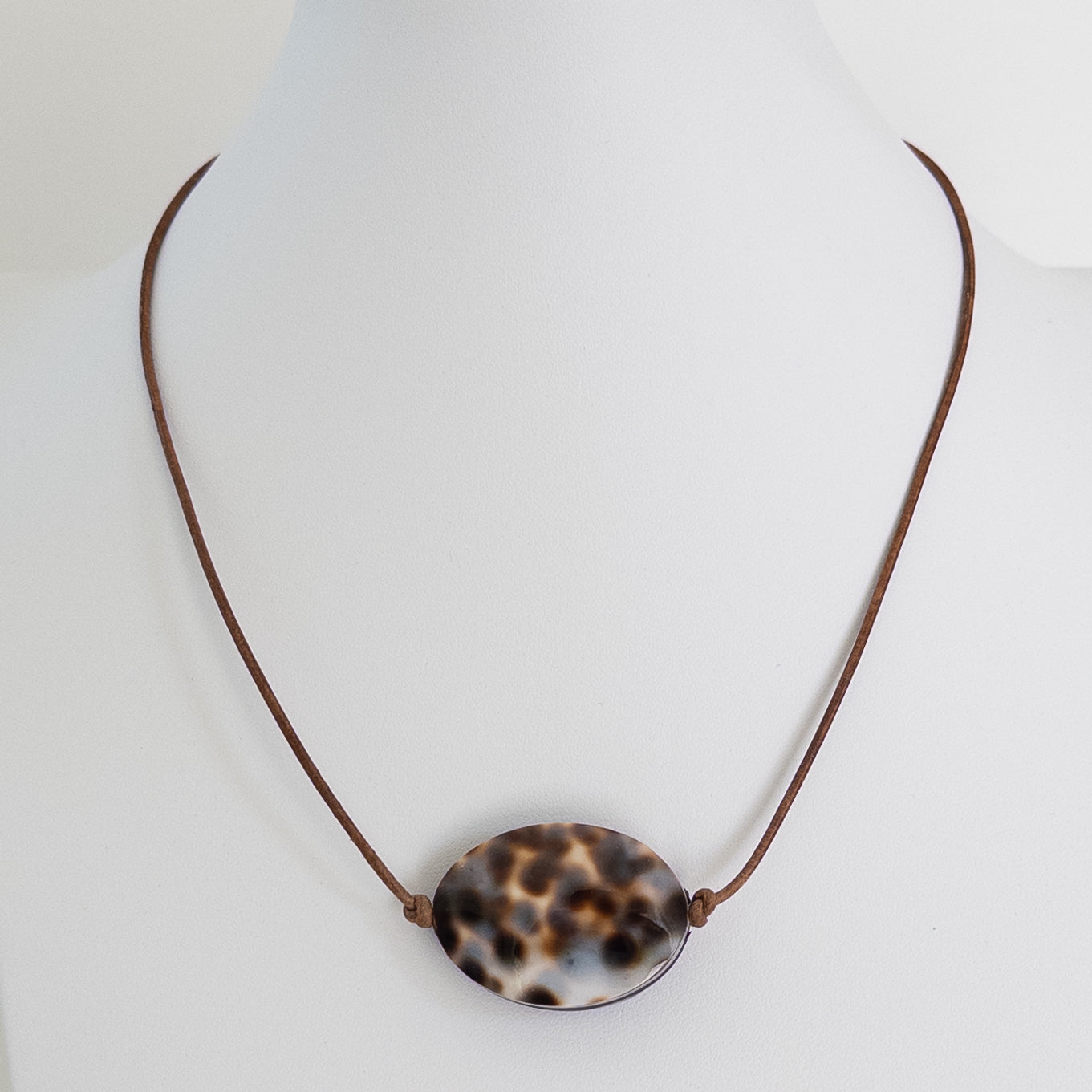 Tiger cowrie 2024 shell necklace