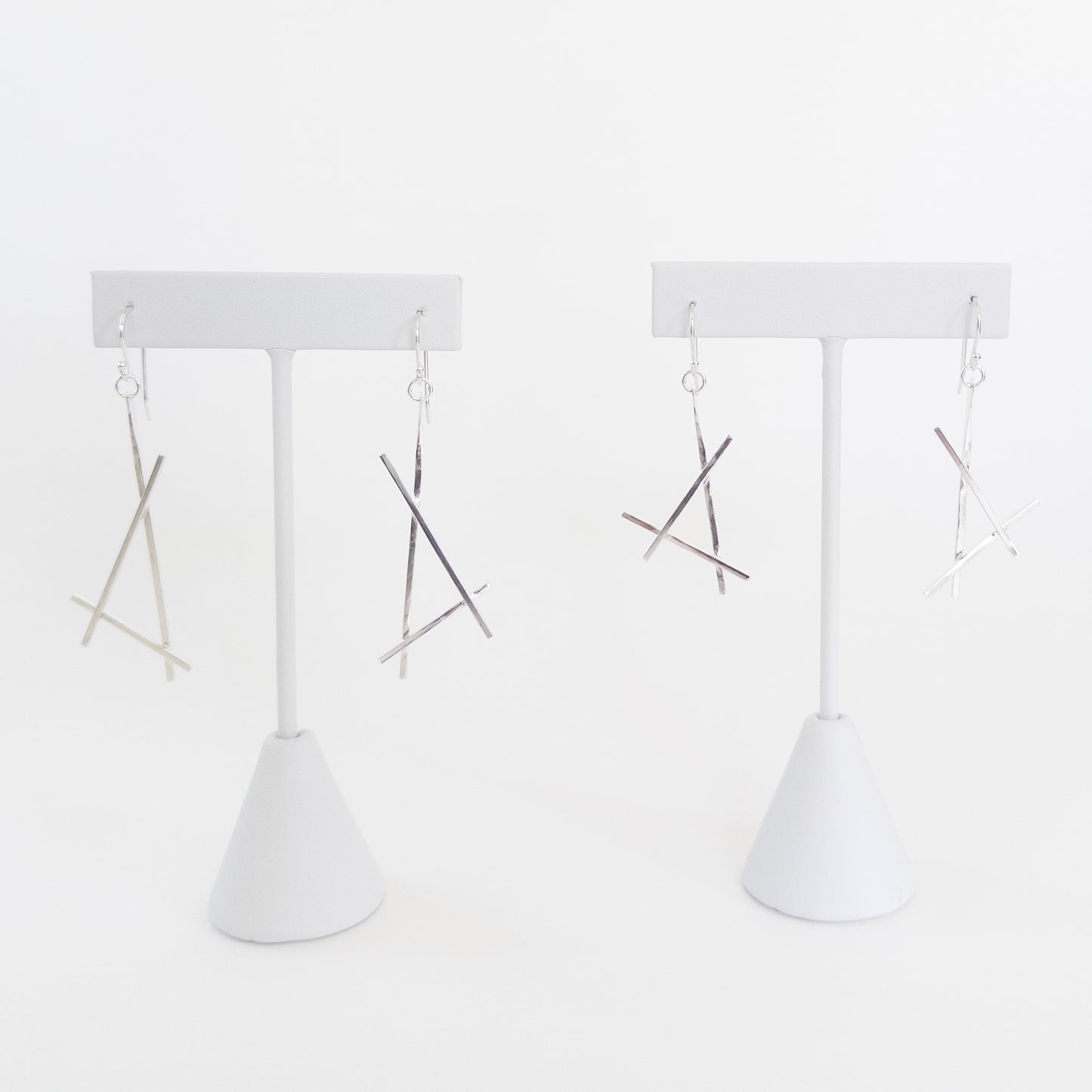 Criss-cross Sticks Earrings