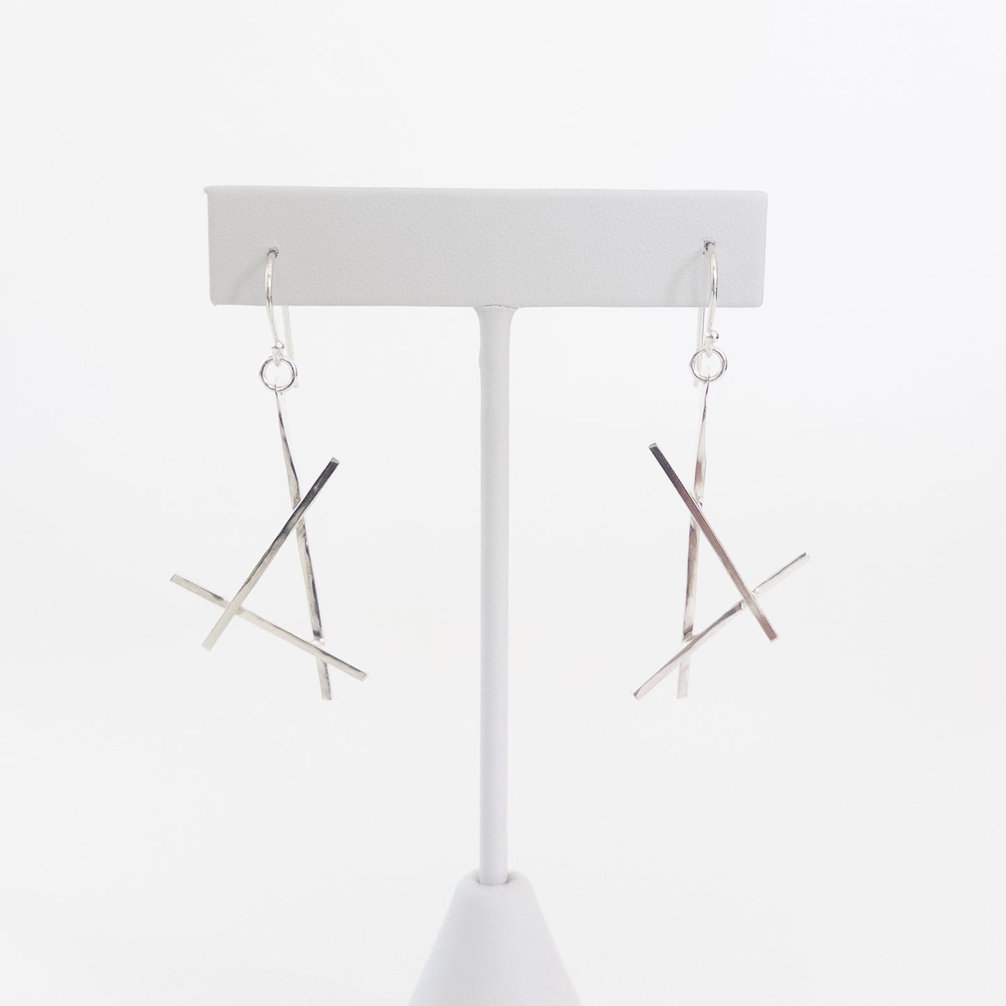 Criss-cross Sticks Earrings