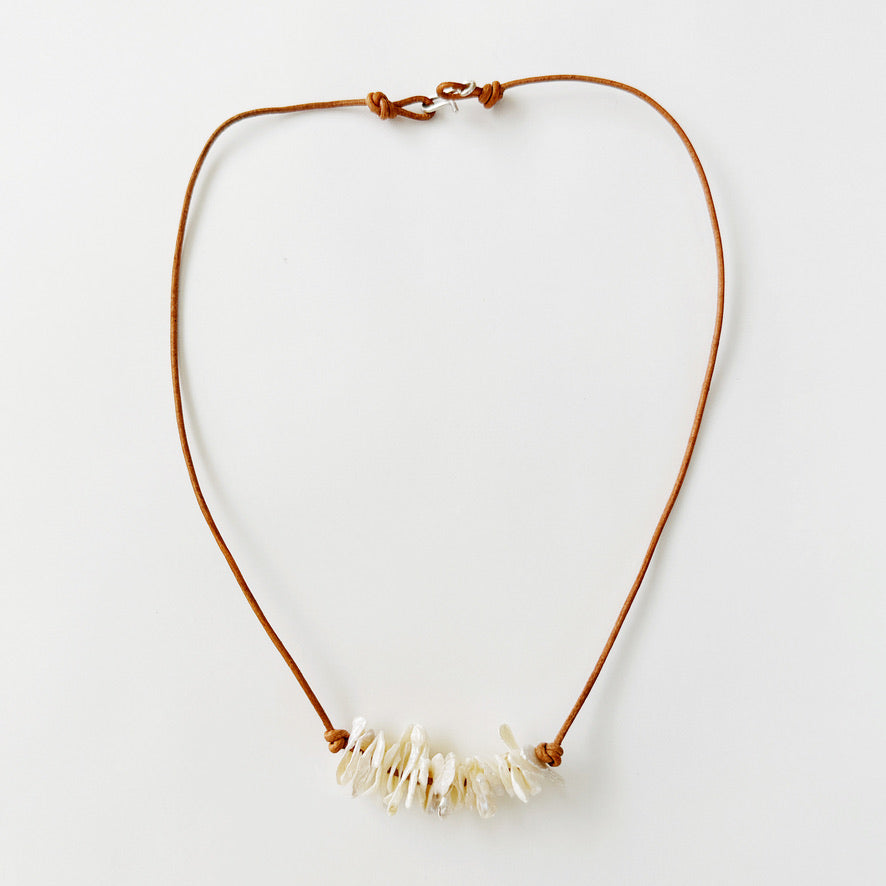 Freshwater Keshi Stick Pearl Necklace